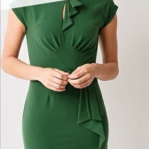 Stop Staring 1940’s style green dress size small